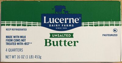 Unsalted Butter, Unsalted