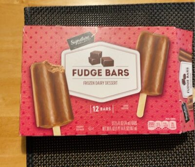 Fudge Frozen Dairy Dessert Bars, Fudge