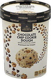 Cookie Dough Vanilla Flavored Ice Cream With Chocolate Flavored Chips And Chunks Of Chocolaty Chip Cookie Dough, Cookie Dough