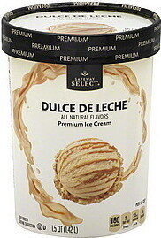 Dulce De Leche Caramel Ice Cream With A Caramel Swirl, Dulce De Leche