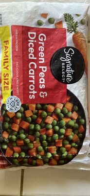Green Peas & Diced Carrots, Green