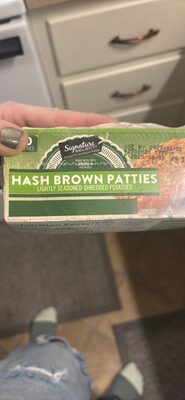 Hash Brown Patties Lightly Seasoned Shredded Potatoes, Hash Brown Patties