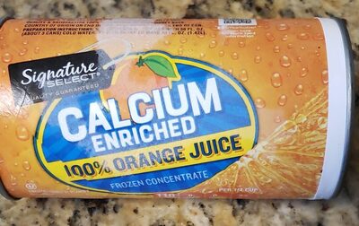 Orange Calcium Enriched Frozen Concentrate Juice, Orange