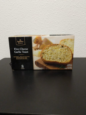 Five Cheese Hearth-Baked Italian Inspired Garlic Toast, Five Cheese Hearth-Baked
