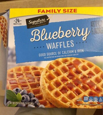 Blueberry Waffles, Blueberry