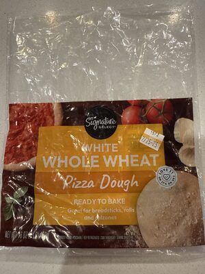 White Whole Wheat Pizza Dough, White Whole Wheat
