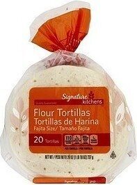 Flour Fajita Size Tortillas, Flour