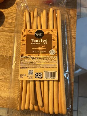 Toasted Bread Sticks, Toasted