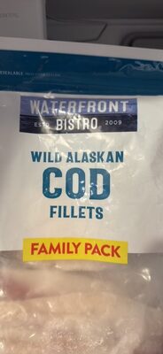 Wild Alaskan Cod Fillets, Wild Alaskan Cod