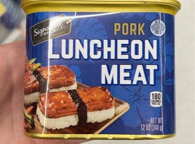 Pork Luncheon Meat, Pork