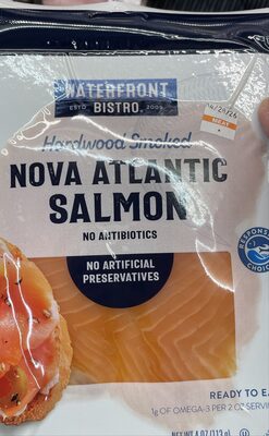 Smoked Nova Atlantic Salmon, Smoked