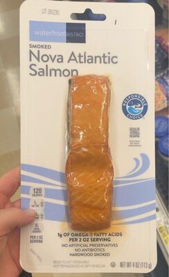 Smoked Nova Atlantic Salmon, Smoked