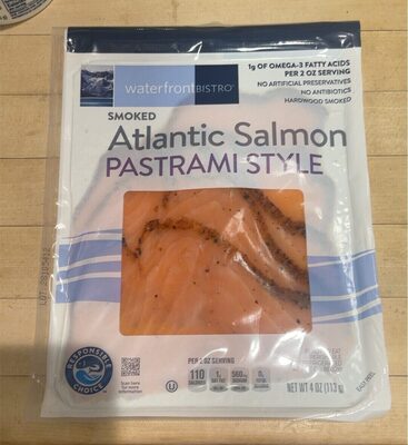 Pastrami Style Smoked Atlantic Salmon, Pastrami Style