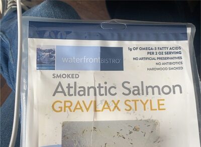 Gravlax Style Smoked Atlantic Salmon, Gravlax Style