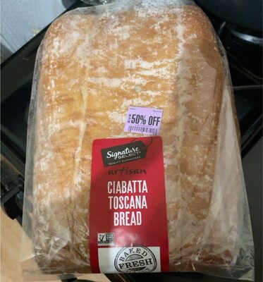Ciabatta Toscana Artisan Bread, Ciabatta Toscana
