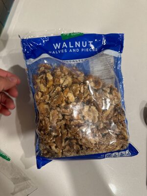Unsalted Walnut Halves And Pieces, Unsalted