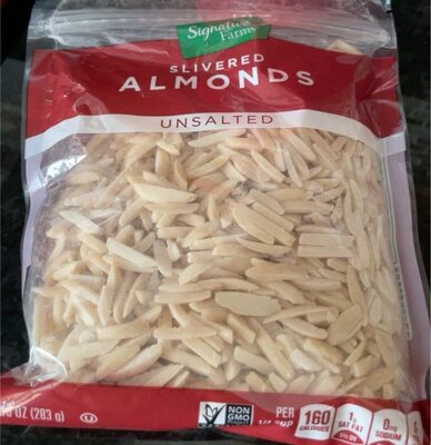 Unsalted Slivered Almonds, Unsalted
