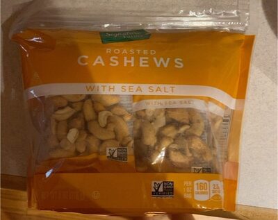 Roasted Cashews With Sea Salt, Roasted With Sea Salt