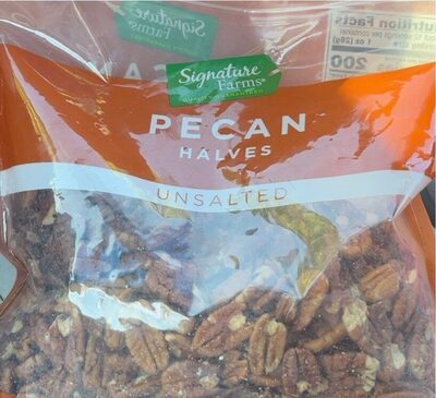 Unsalted Pecan Halves, Unsalted