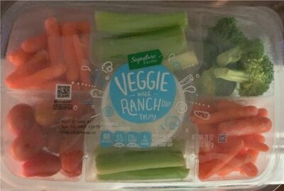 Veggie Tray With Ranch Dip, Ranch Dip