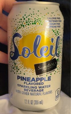 Pineapple Sparkling Water, Pineapple