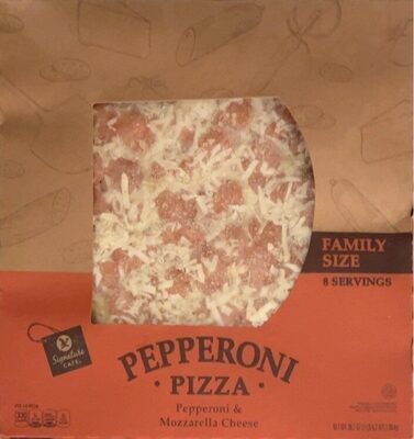 Pepperoni & Mozzarella Cheese Pizza, Pepperoni