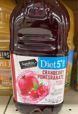 Cranberry Pomegranate Flavored Juice Cocktail From Concentrate, Cranberry Pomegranate