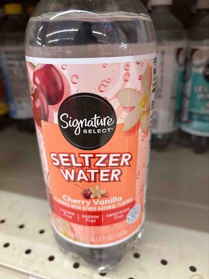 Cherry Vanilla Seltzer Water, Cherry Vanilla