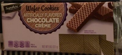 Chocolate Creme Wafer Cookies, Chocolate Creme