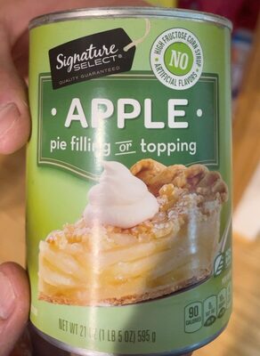 Apple Pie Filling Or Topping, Apple