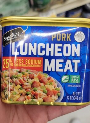 Pork Luncheon Meat, Pork