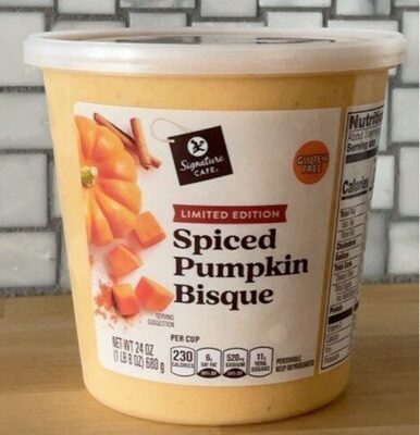 Spiced Pumpkin Bisque, Spiced Pumpkin