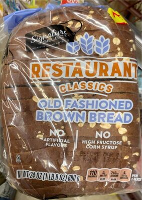 Brown Old Fashioned Bread, Brown