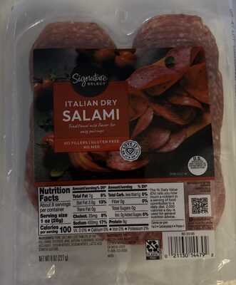 Italian Dry Salami, Italian Dry