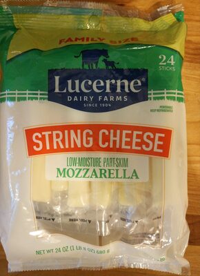 Mozzarella Low-Moisture Part-Skim String Cheese, Mozzarella