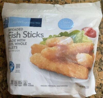 Alaska Breaded Wild Caught Pollock Fish Sticks, Alaska
