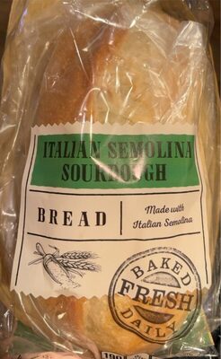 Italian Semolina Sourdough Artisan Bread, Italian Semolina Sourdough