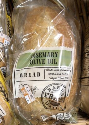 Rosemary Olive Oil Artisan Bread, Rosemary Olive Oil