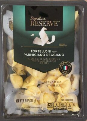 Tortelloni With Parmigiano Reggiano, Parmigiano Reggiano