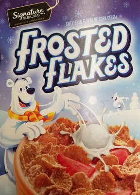 Frosted Flakes Sweetened Flakes Of Corn Cereal, Frosted Flakes