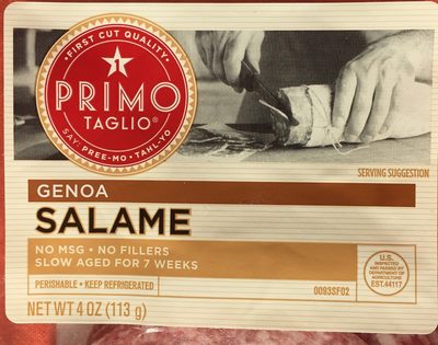 Genoa Salame, Genoa