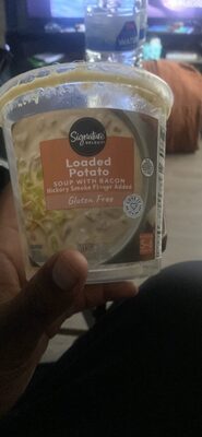 Loaded Baked Potato Soup With Bacon, Loaded Baked Potato