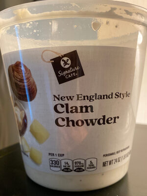 New England Style Clam Chowder, New England Style