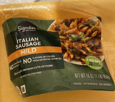 Sweet Italian Sausage, Sweet