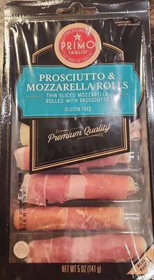 Prosciutto & Mozzarella Rolls, Prosciutto & Mozzarella