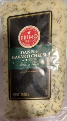 Danish Havarti Cheese With Dill, Danish Havarti With Dill