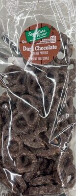 Dark Chocolate Covered Pretzels, Dark Chocolate