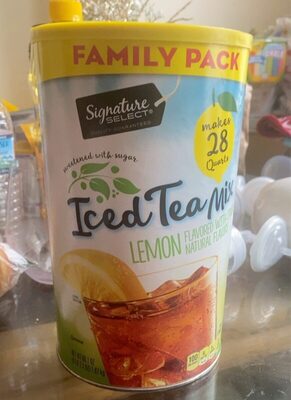 Lemon Flavored Iced Tea Mix, Lemon