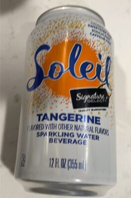 Tangerine Sparkling Water, Tangerine