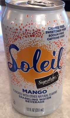 Mango Sparkling Water, Mango
